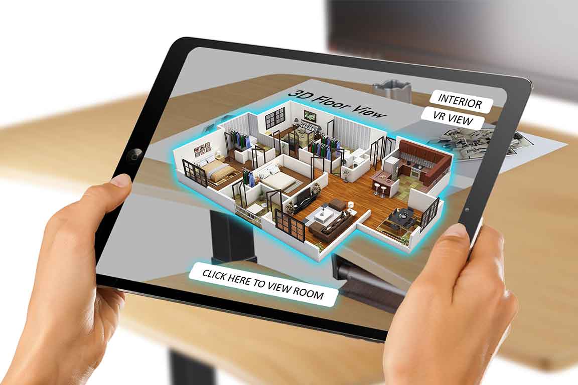 Augmented reality real estate slide 1
