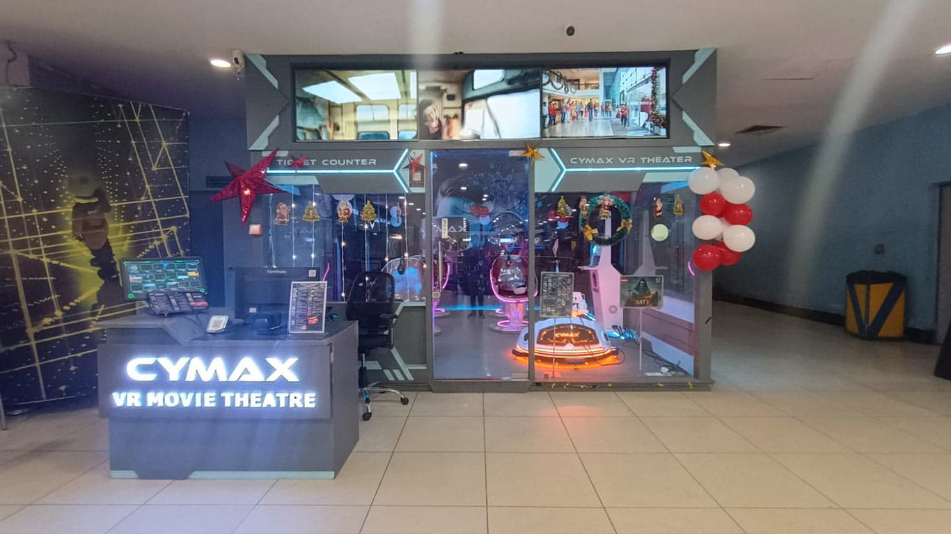 Step into another world with CYMAX VR